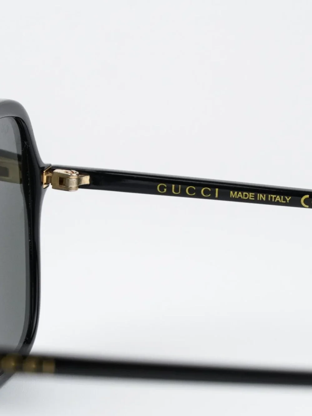 Gucci Men Sunglasses Black Grey Pilot Oversized GG0545S 001 NEW AUTHENTIC